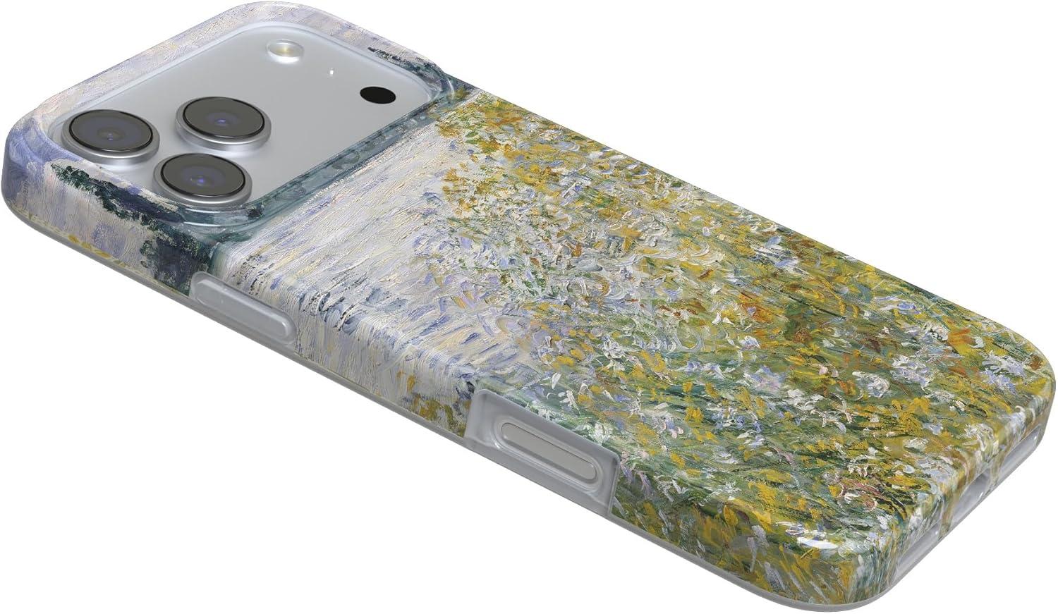 imageCasely iPhone 17 Pro Max Case  Field of Flowers  Pastel Floral  Compatible with MagSafe  Classic Ultra Slim DesignMonets Summer Landscape  The Met Museum