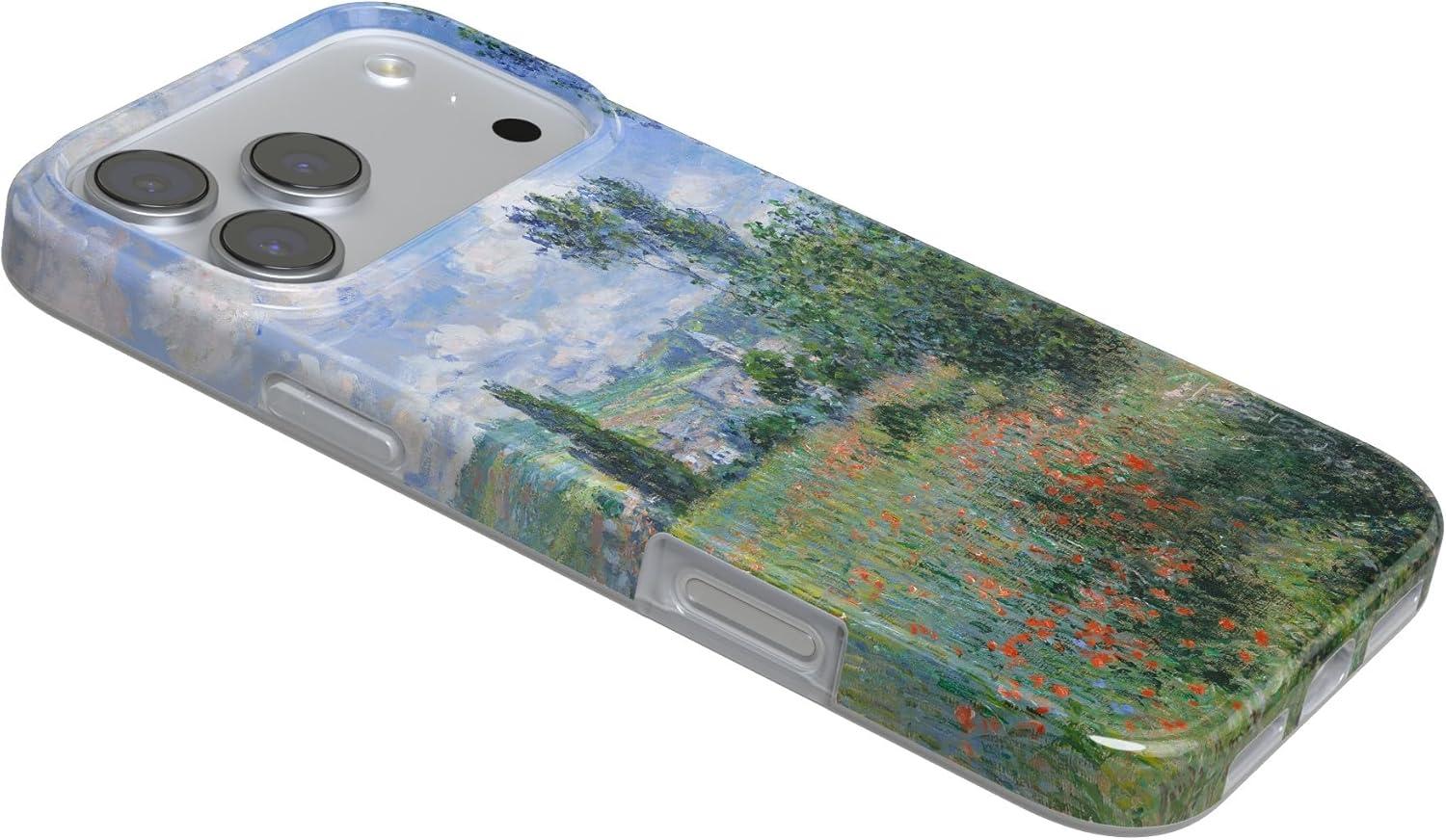 imageCasely iPhone 17 Pro Max Case  Field of Flowers  Pastel Floral  Compatible with MagSafe  Classic Ultra Slim DesignMonets View  The Met Museum
