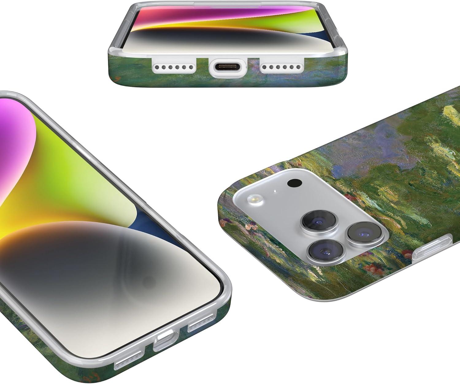 imageCasely iPhone 17 Pro Max Case  Field of Flowers  Pastel Floral  Compatible with MagSafe  Classic Ultra Slim DesignMonets Water Lilies  The Met Museum