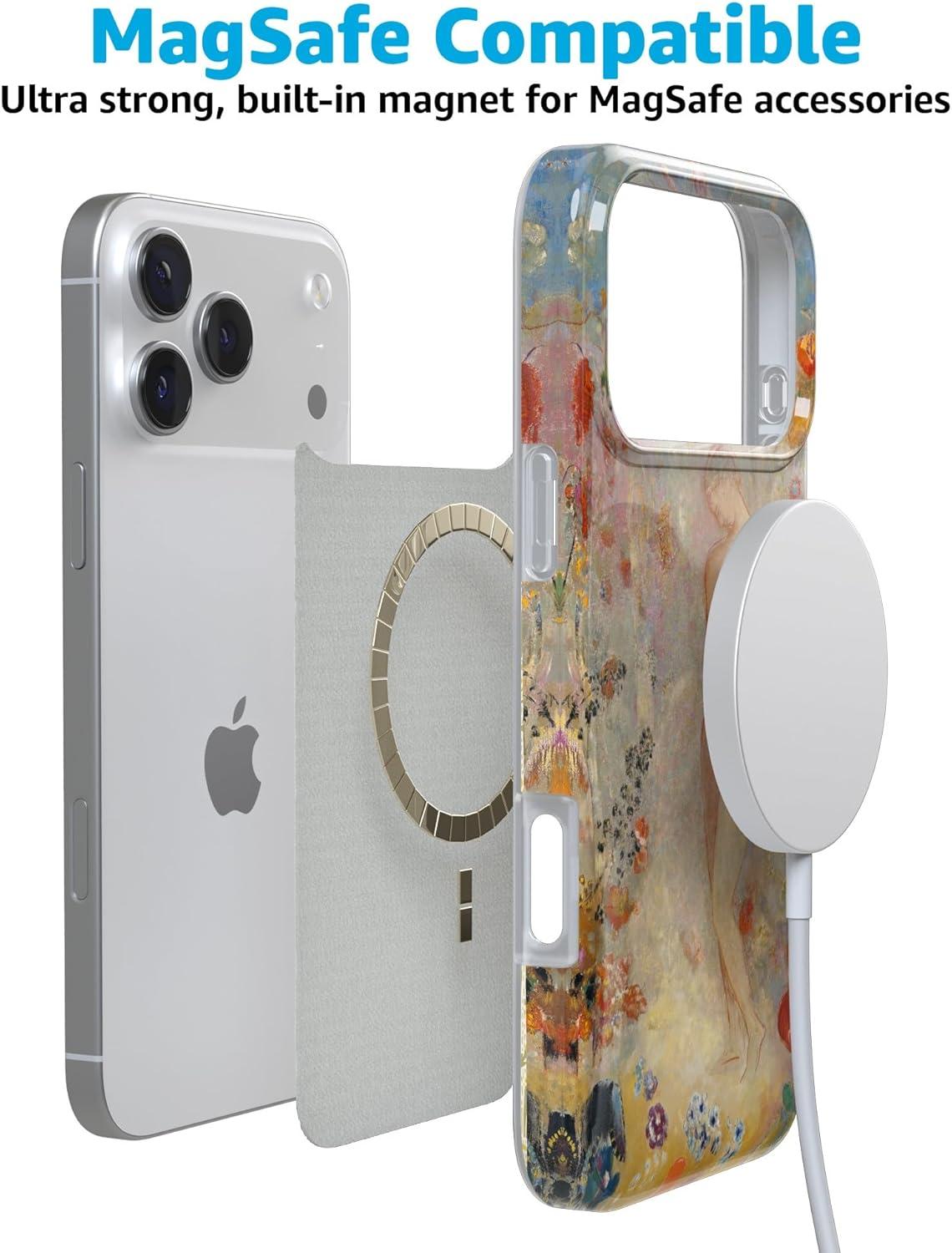 imageCasely iPhone 17 Pro Max Case  Field of Flowers  Pastel Floral  Compatible with MagSafe  Classic Ultra Slim DesignPandora  The Met Museum