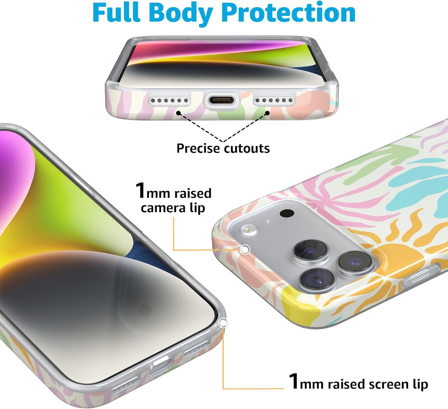 imageCasely iPhone 17 Pro Max Case  Field of Flowers  Pastel Floral  Compatible with MagSafe  Classic Ultra Slim DesignPura Vida  Oasis