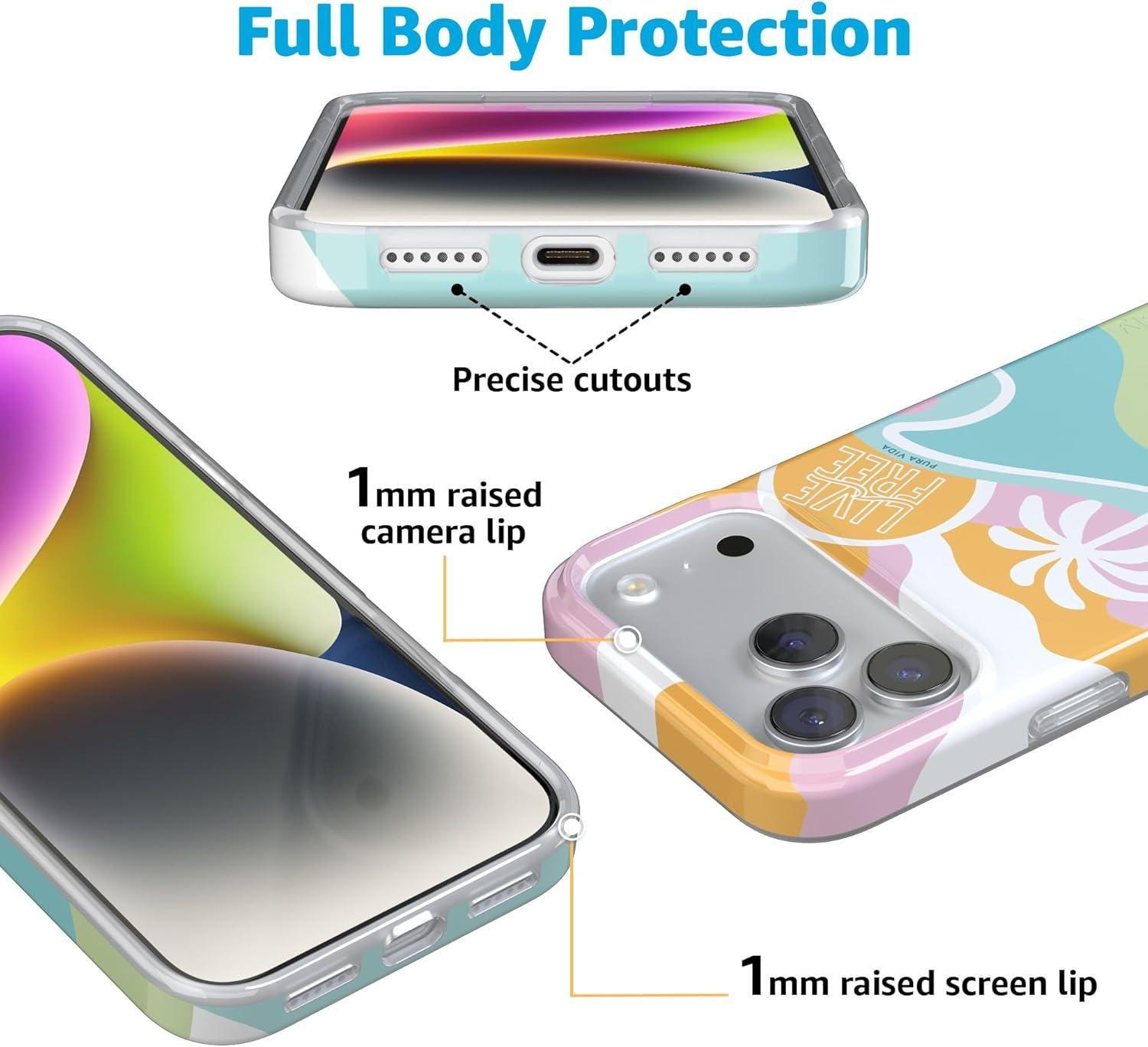 imageCasely iPhone 17 Pro Max Case  Field of Flowers  Pastel Floral  Compatible with MagSafe  Classic Ultra Slim DesignPura Vida  Tropical Dreams