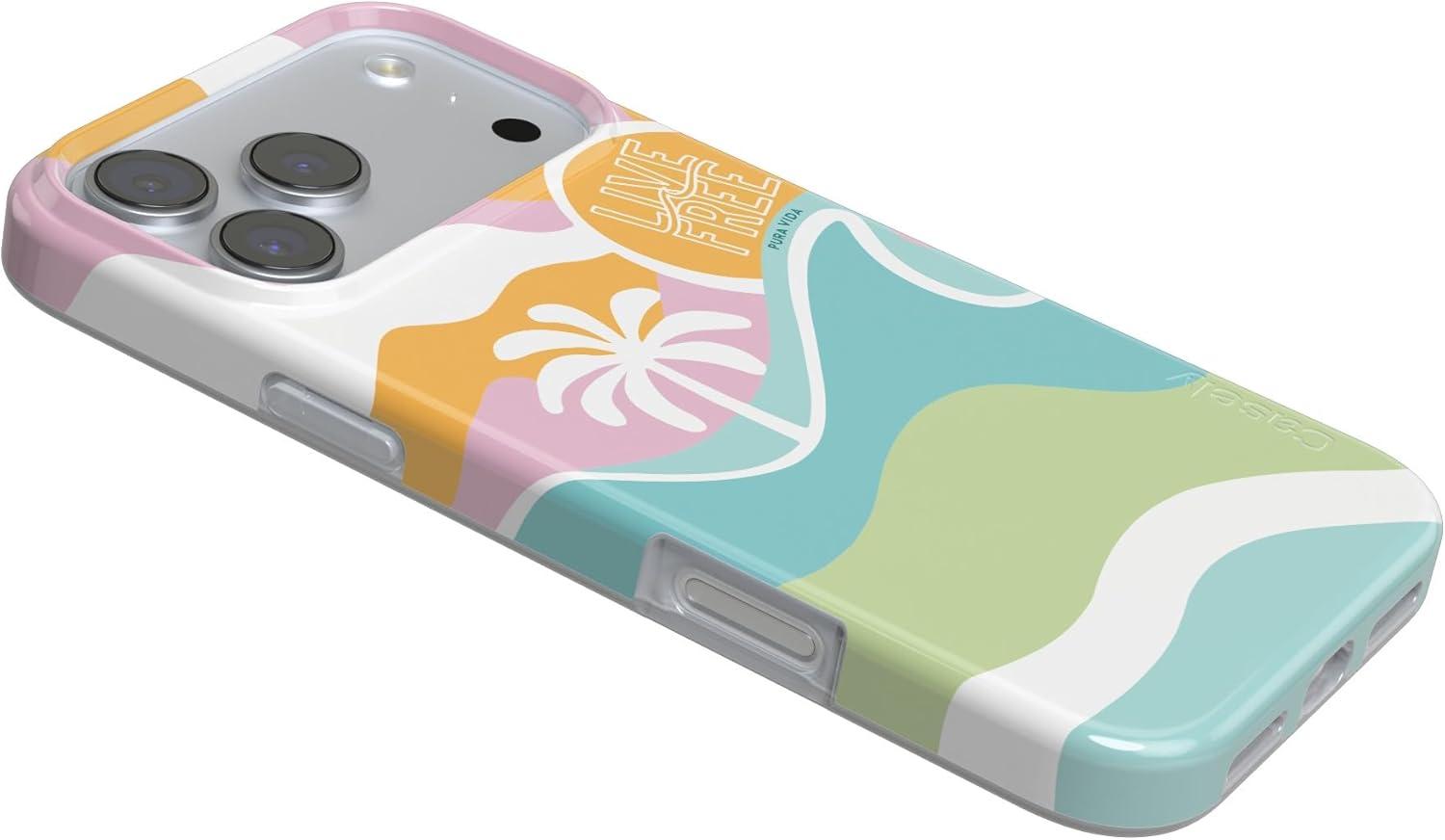 imageCasely iPhone 17 Pro Max Case  Field of Flowers  Pastel Floral  Compatible with MagSafe  Classic Ultra Slim DesignPura Vida  Tropical Dreams