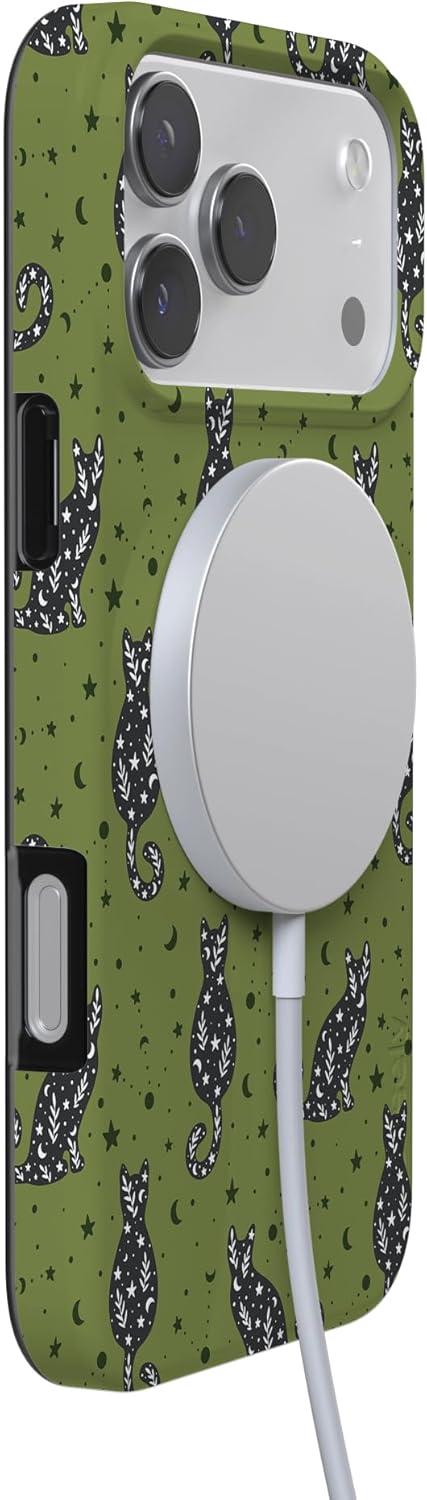 imageCasely iPhone 17 Pro Max Case  Field of Flowers  Pastel Floral  Compatible with MagSafe  Classic Ultra Slim DesignSabrinas Bestie  Black Cats