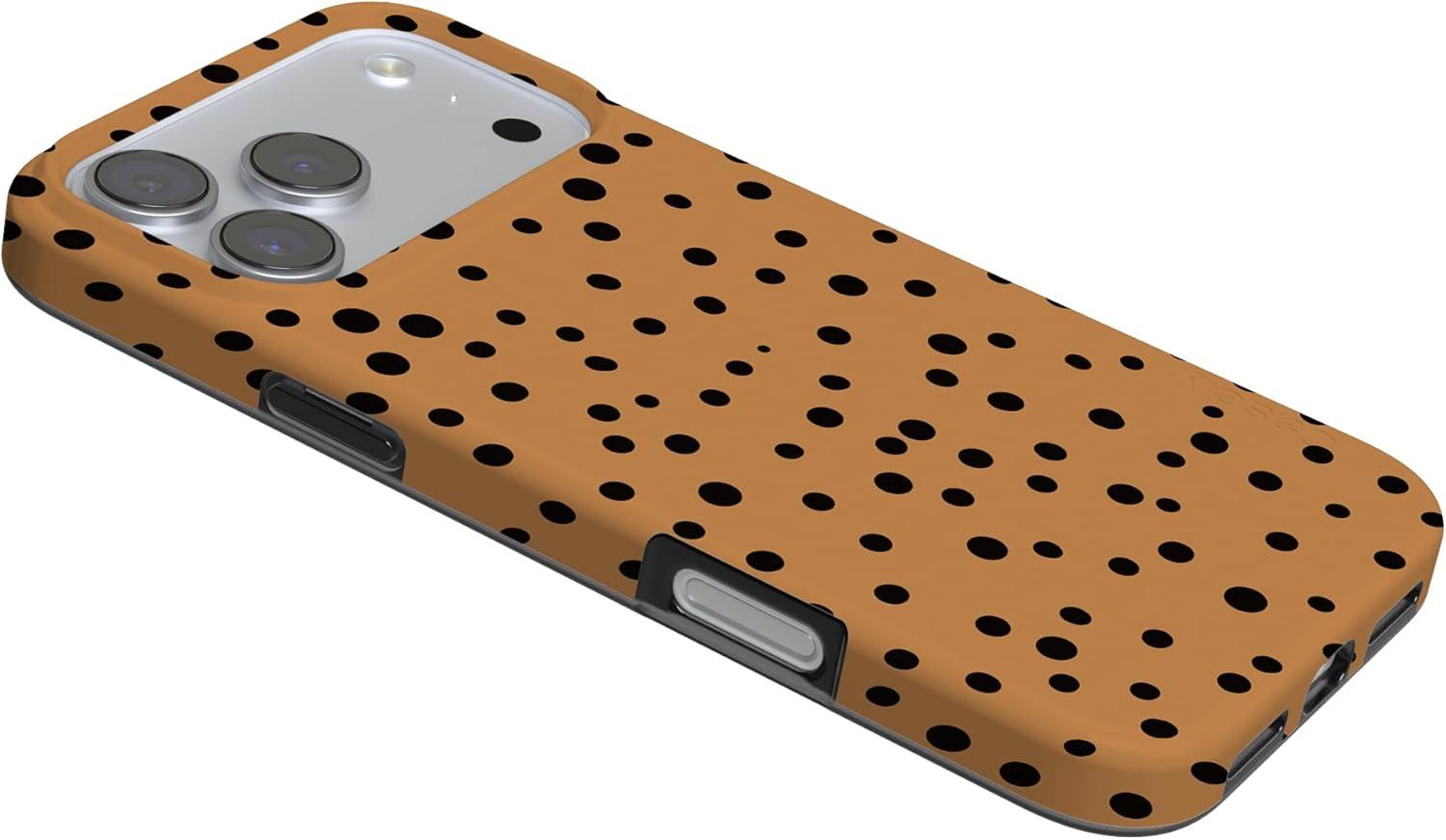 imageCasely iPhone 17 Pro Max Case  Field of Flowers  Pastel Floral  Compatible with MagSafe  Classic Ultra Slim DesignSpot On  Dotted Animal