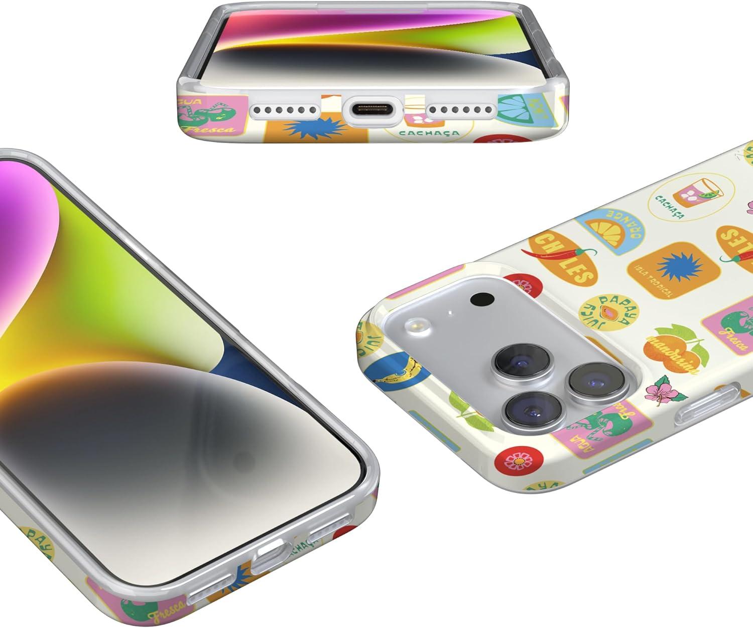 imageCasely iPhone 17 Pro Max Case  Field of Flowers  Pastel Floral  Compatible with MagSafe  Classic Ultra Slim DesignStuck in Paradise  Dippin Daisys Tropical Vaca