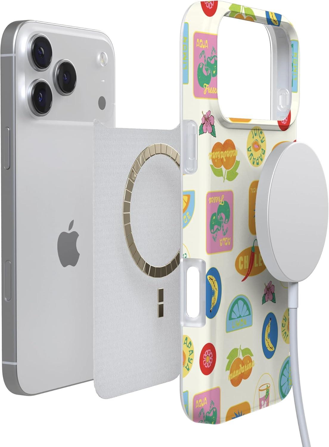 imageCasely iPhone 17 Pro Max Case  Field of Flowers  Pastel Floral  Compatible with MagSafe  Classic Ultra Slim DesignStuck in Paradise  Dippin Daisys Tropical Vaca