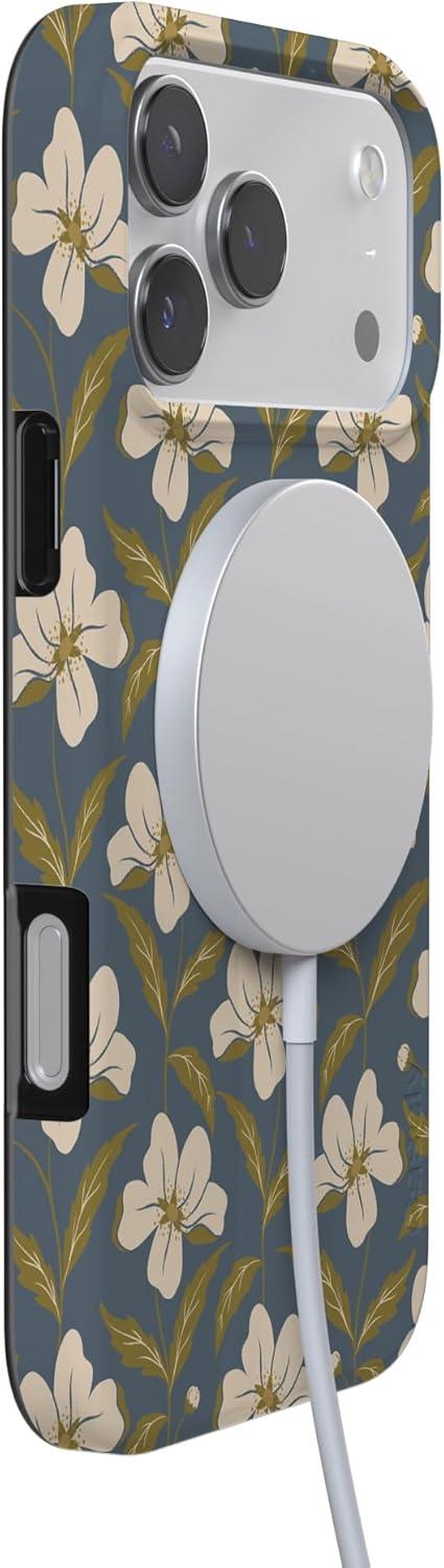 imageCasely iPhone 17 Pro Max Case  Field of Flowers  Pastel Floral  Compatible with MagSafe  Classic Ultra Slim DesignThe Boyfriend Collection  Leid Back