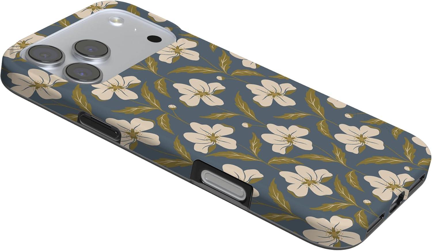 imageCasely iPhone 17 Pro Max Case  Field of Flowers  Pastel Floral  Compatible with MagSafe  Classic Ultra Slim DesignThe Boyfriend Collection  Leid Back