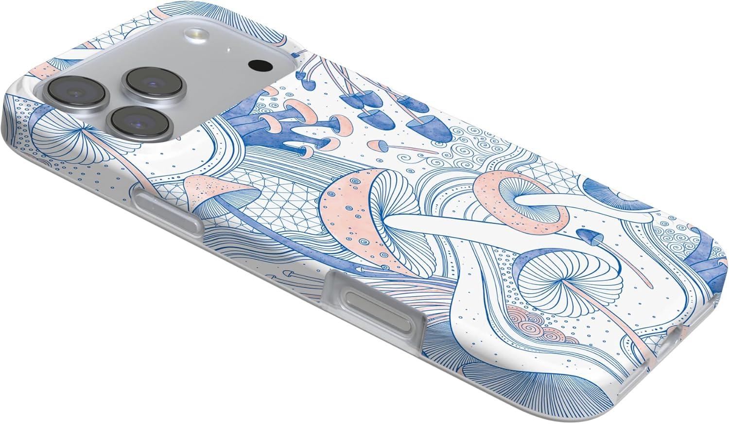 imageCasely iPhone 17 Pro Max Case  Field of Flowers  Pastel Floral  Compatible with MagSafe  Classic Ultra Slim DesignThe Fun Guy  Enchanted Forest Mushroom Floral