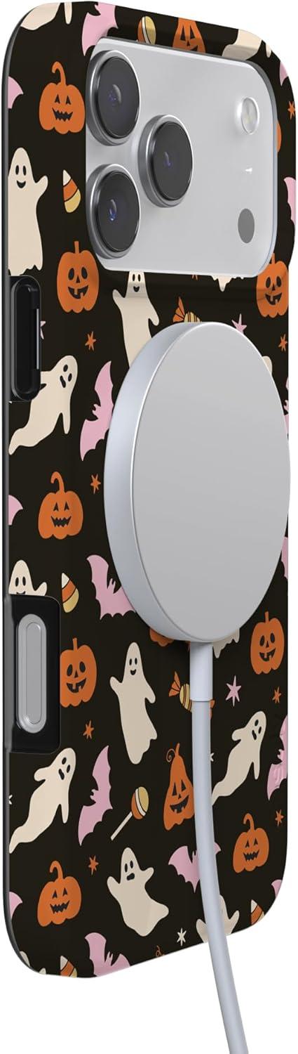 imageCasely iPhone 17 Pro Max Case  Field of Flowers  Pastel Floral  Compatible with MagSafe  Classic Ultra Slim DesignTrick or Treat  Sweet Halloween
