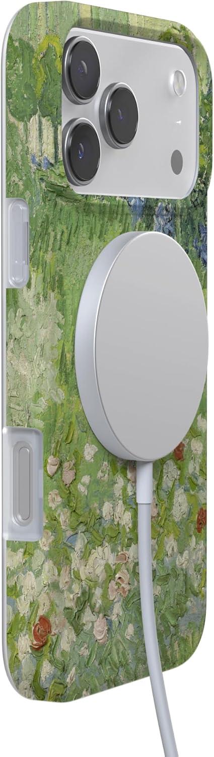 imageCasely iPhone 17 Pro Max Case  Field of Flowers  Pastel Floral  Compatible with MagSafe  Classic Ultra Slim DesignVan Gogh  Vincents Admired Garden