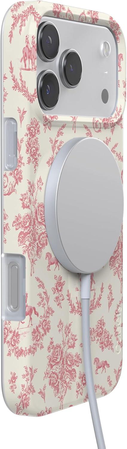 imageCasely iPhone 17 Pro Max Case  Field of Flowers  Pastel Floral  Compatible with MagSafe  Classic Ultra Slim DesignWestern Bloom  Jenna Palek x Casely