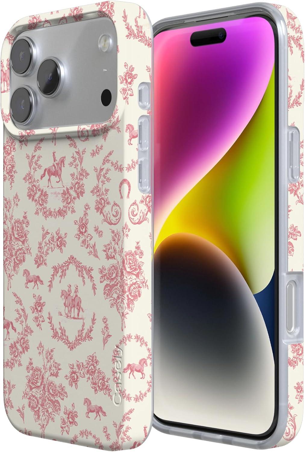 imageCasely iPhone 17 Pro Max Case  Field of Flowers  Pastel Floral  Compatible with MagSafe  Classic Ultra Slim DesignWestern Bloom  Jenna Palek x Casely