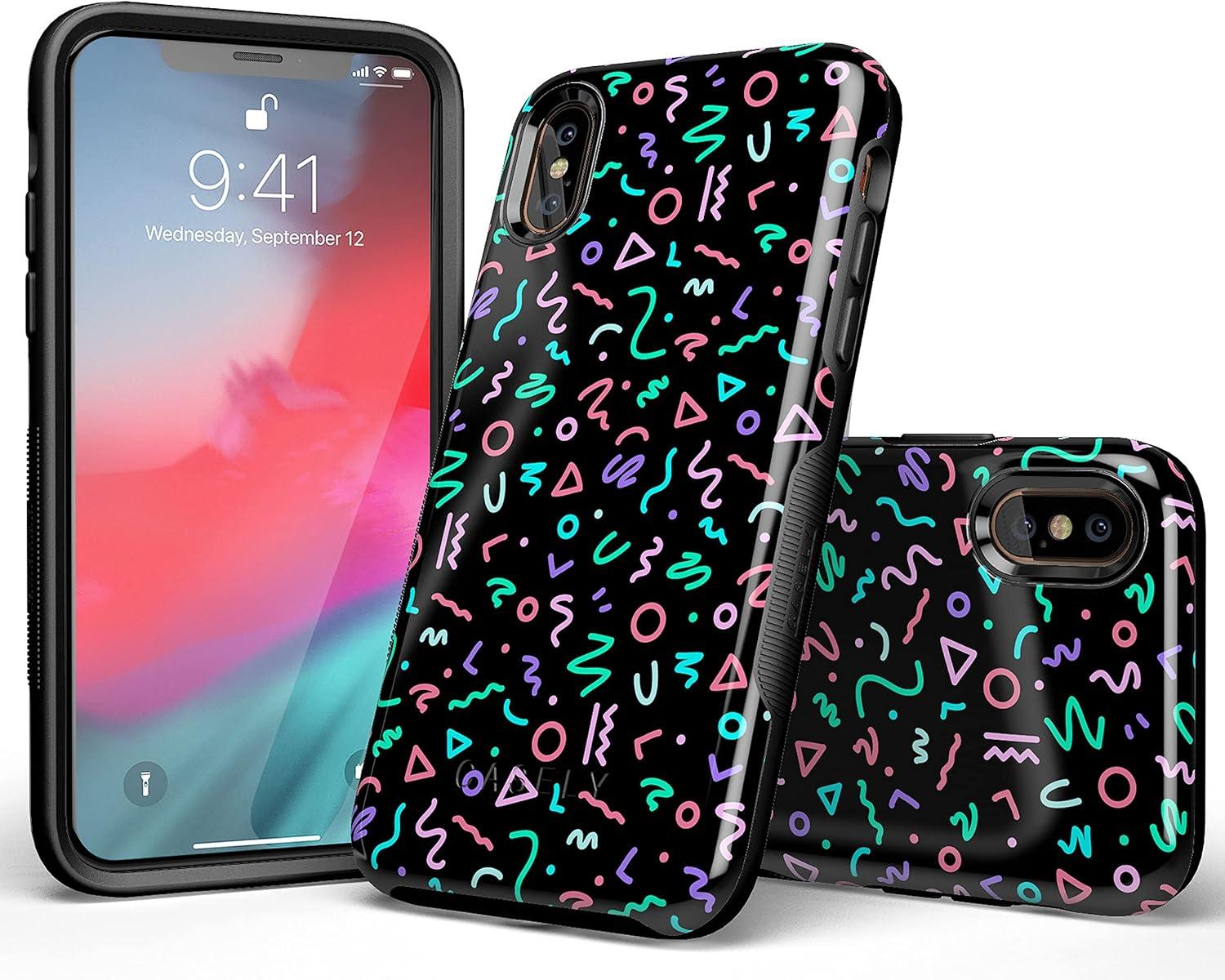 imageCasely iPhone XXS Case  Make Your Mark  Crayola Paint CaseAlways Vibing  Glow In The Dark Retro