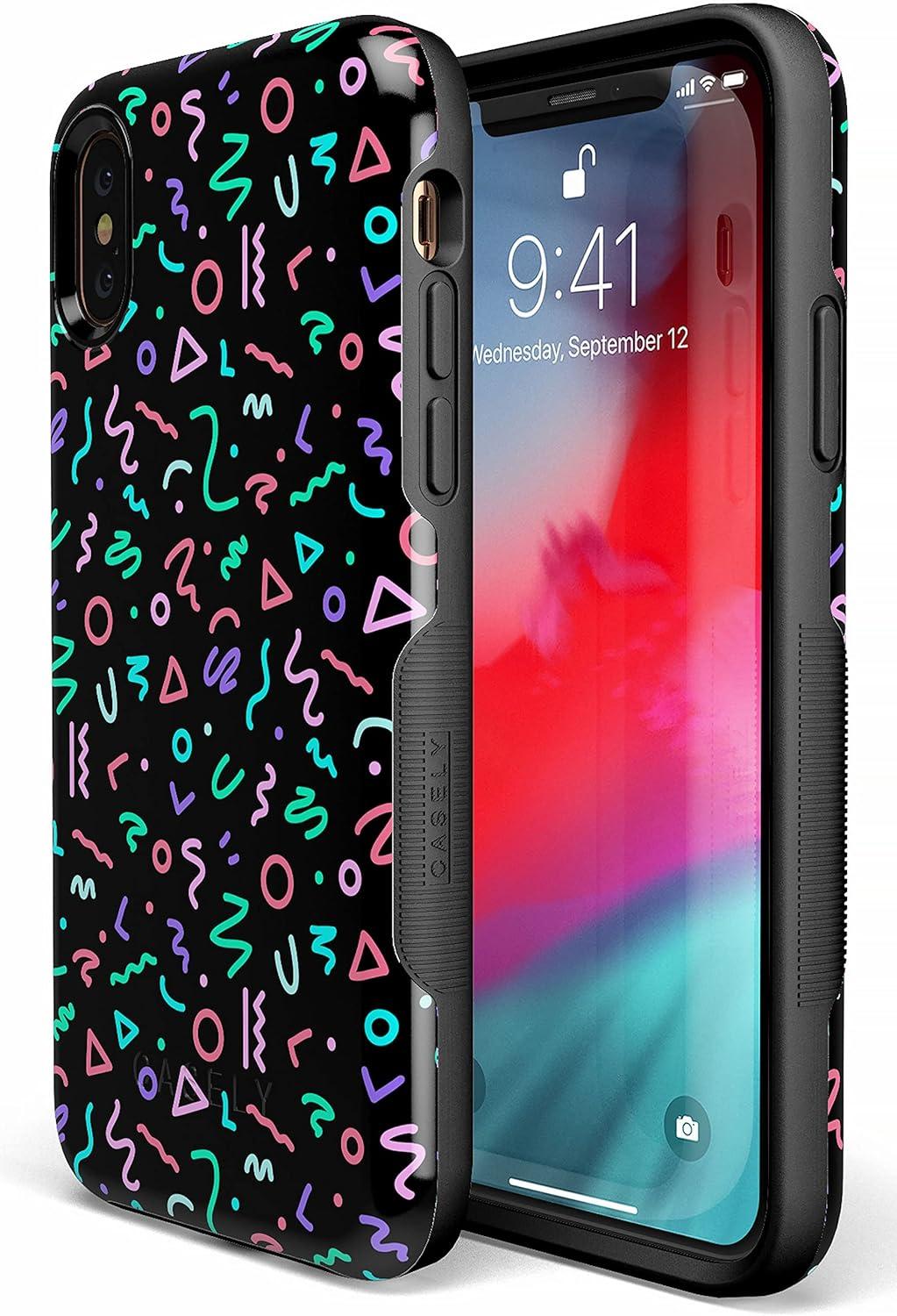 imageCasely iPhone XXS Case  Make Your Mark  Crayola Paint CaseAlways Vibing  Glow In The Dark Retro