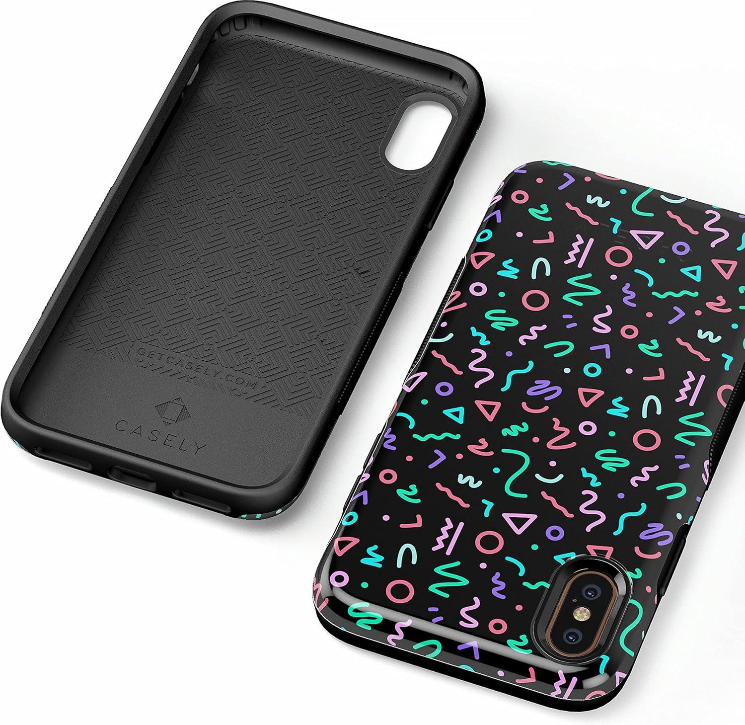 imageCasely iPhone XXS Case  Make Your Mark  Crayola Paint CaseAlways Vibing  Glow In The Dark Retro