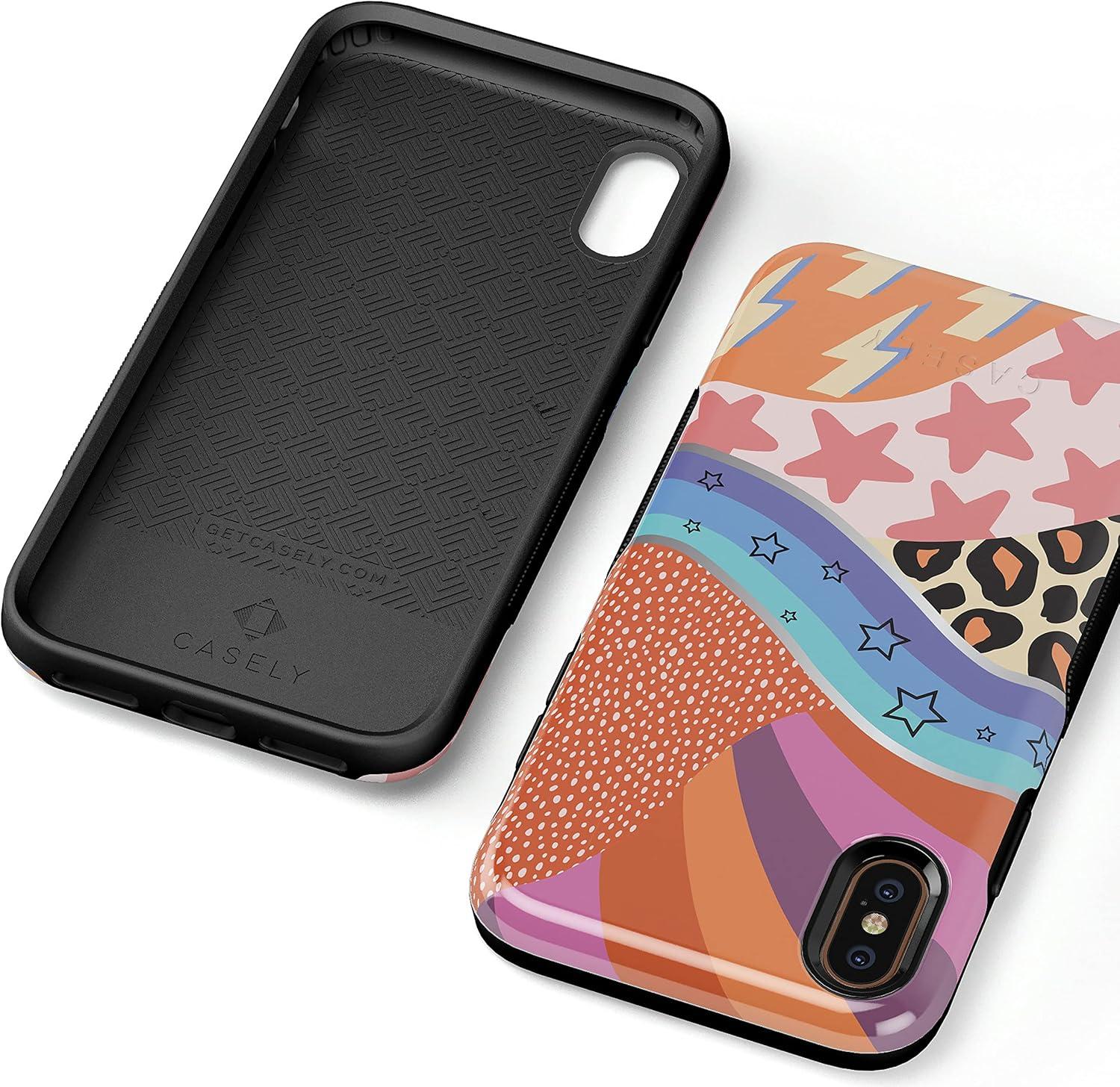 imageCasely iPhone XXS Case  Make Your Mark  Crayola Paint CaseAnd I Oop  Mixed Swatch