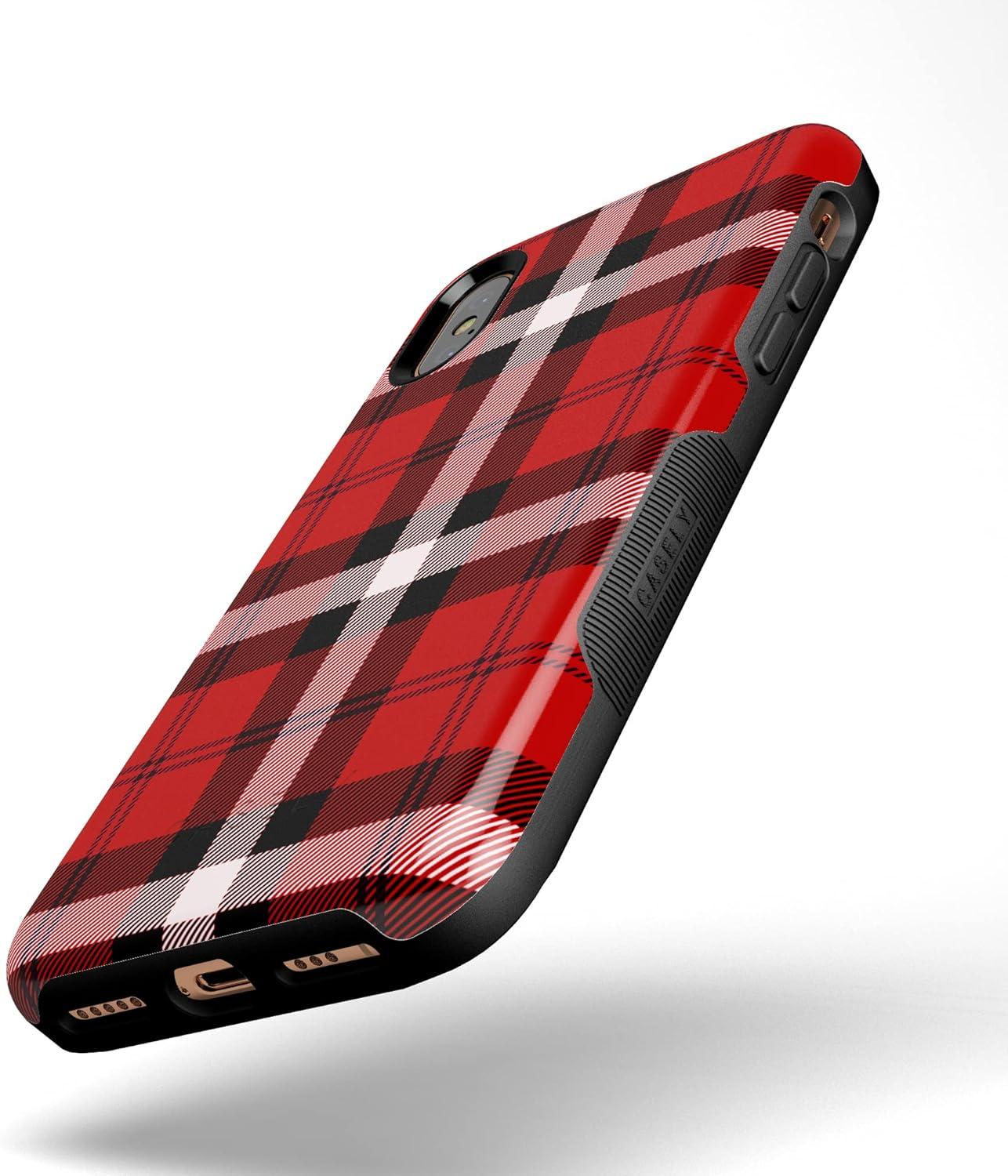 imageCasely iPhone XXS Case  Make Your Mark  Crayola Paint CaseAs if Red Plaid