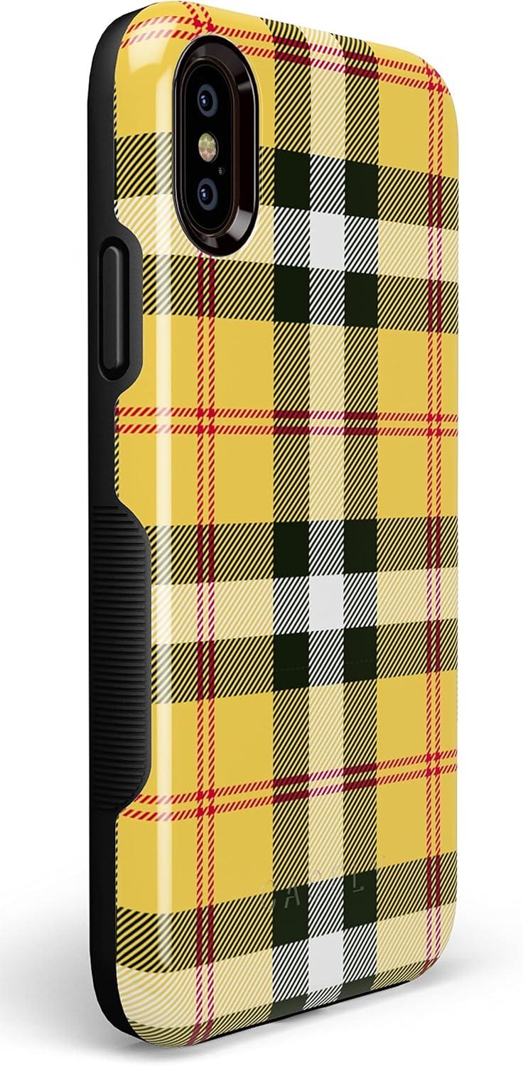imageCasely iPhone XXS Case  Make Your Mark  Crayola Paint CaseAs if Yellow Plaid