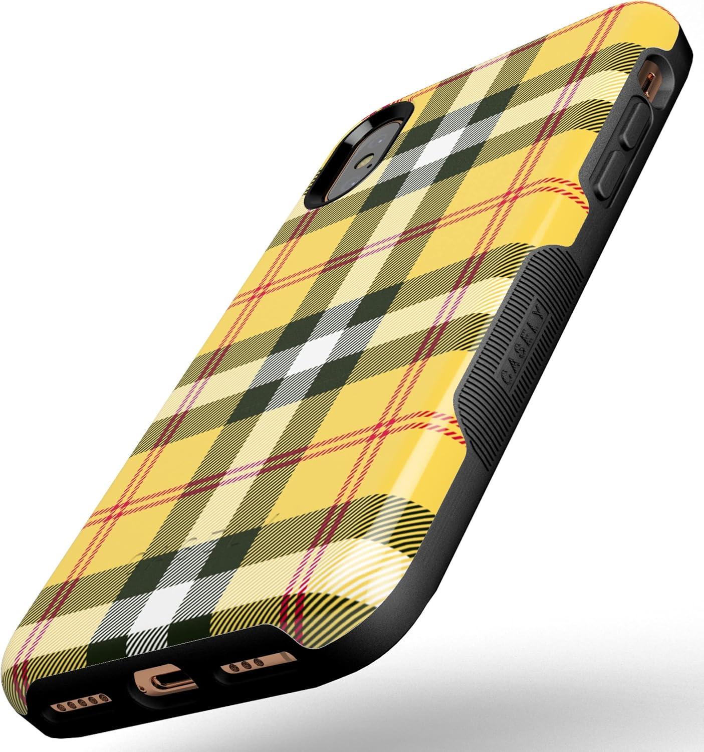 imageCasely iPhone XXS Case  Make Your Mark  Crayola Paint CaseAs if Yellow Plaid