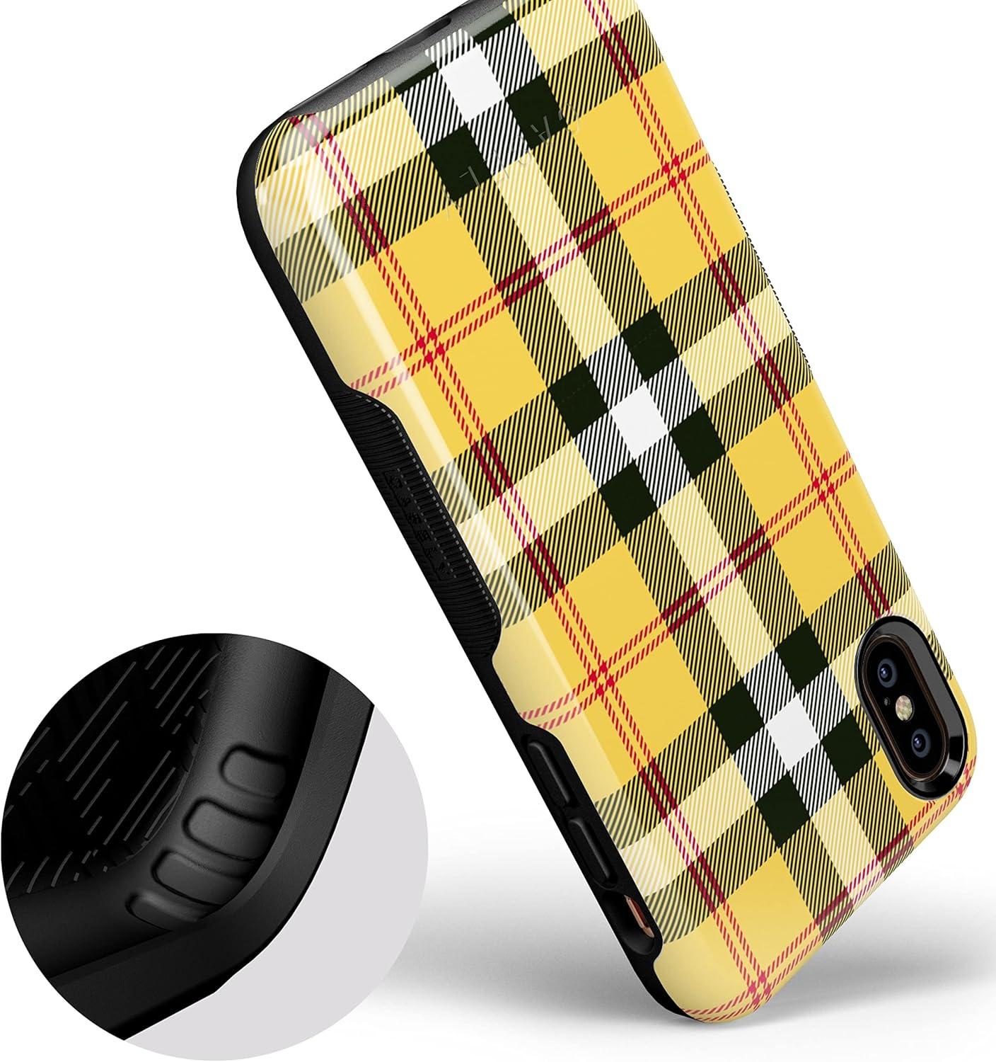 imageCasely iPhone XXS Case  Make Your Mark  Crayola Paint CaseAs if Yellow Plaid
