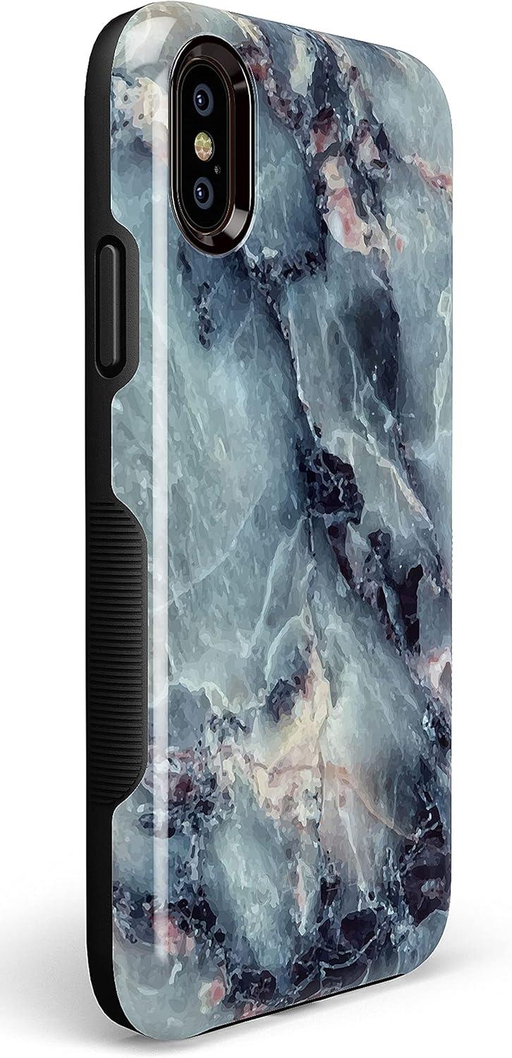 imageCasely iPhone XXS Case  Make Your Mark  Crayola Paint CaseBlue Marble