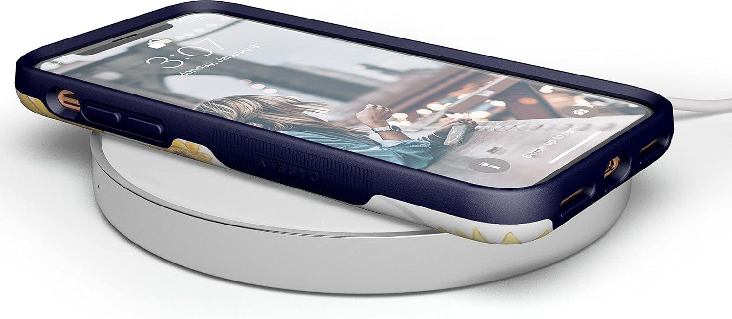 imageCasely iPhone XXS Case  Make Your Mark  Crayola Paint CaseBright Yellow Sunflowers Floral