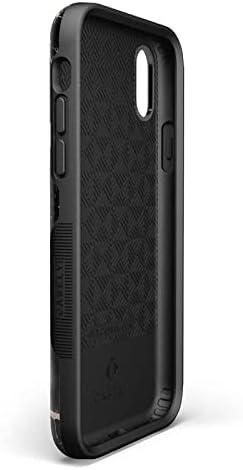 imageCasely iPhone XXS Case  Make Your Mark  Crayola Paint CaseCracked Rose Gold Black Marble