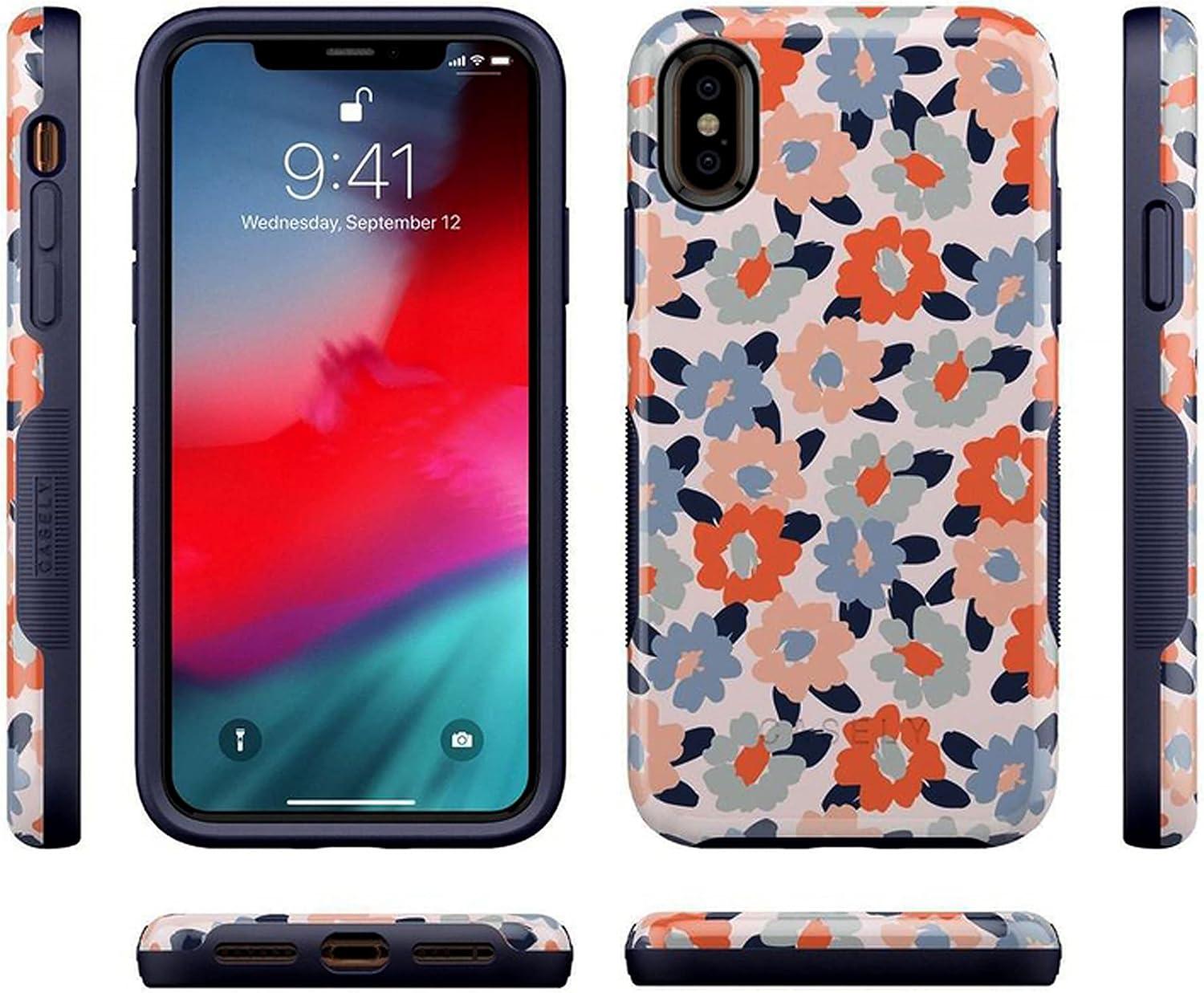 imageCasely iPhone XXS Case  Make Your Mark  Crayola Paint CaseField of Flowers  Pastel Floral