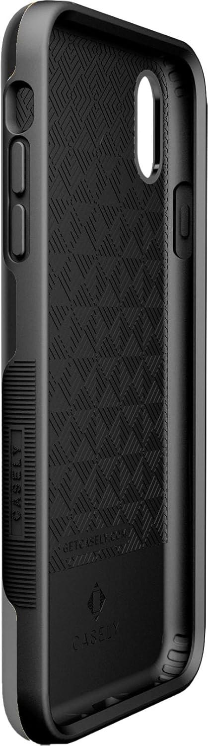 imageCasely iPhone XXS Case  Make Your Mark  Crayola Paint CaseFine Lines Mustard Yellow Pinstripe