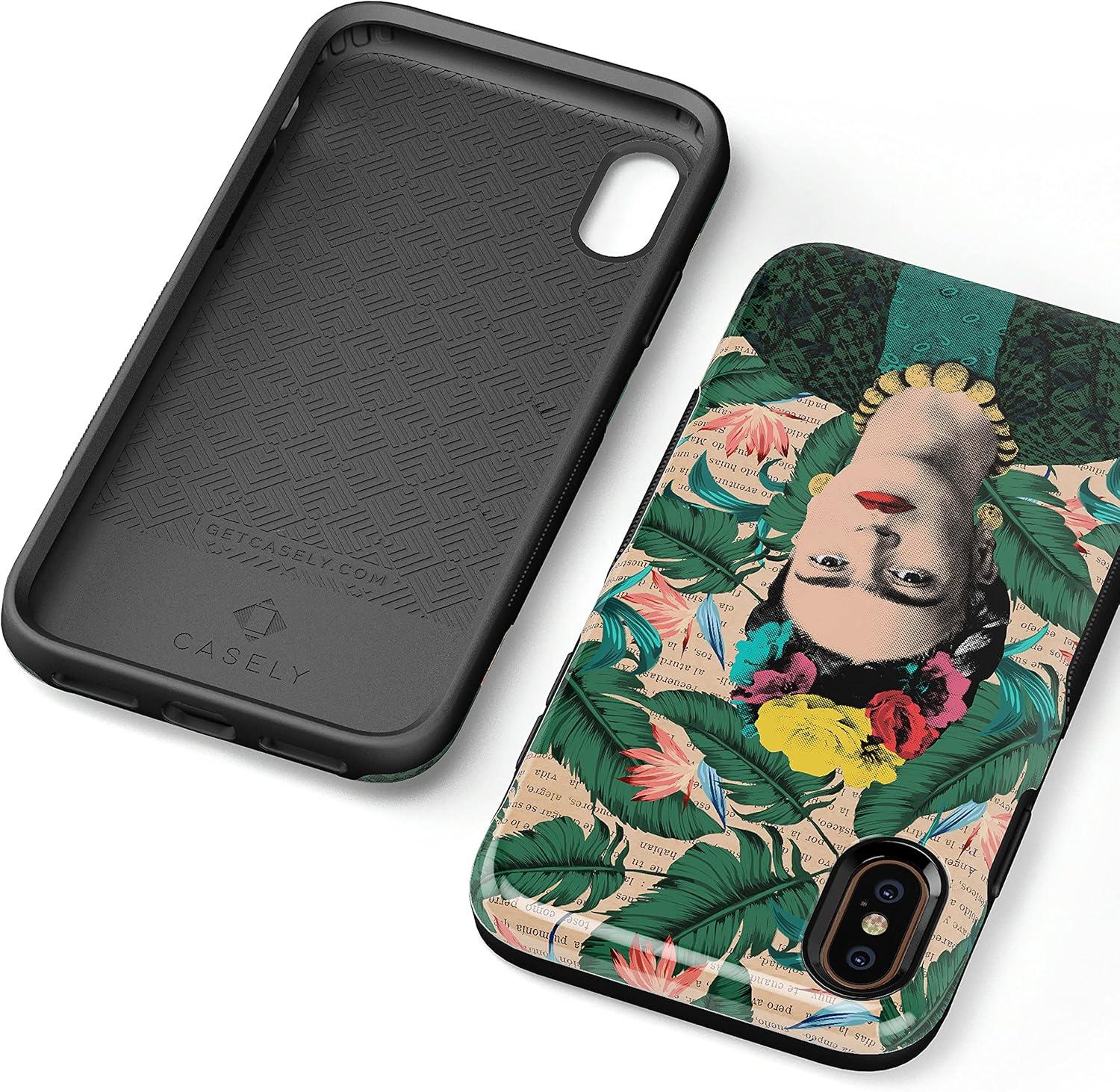 imageCasely iPhone XXS Case  Make Your Mark  Crayola Paint CaseFrida Kahlo  Find Your Muse  Portrait Floral