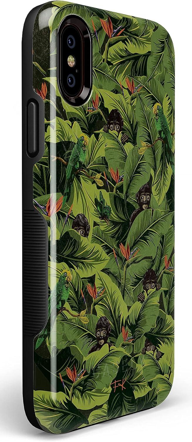 imageCasely iPhone XXS Case  Make Your Mark  Crayola Paint CaseFrida Kahlo  Sneaky Monkeys  Jungle Floral