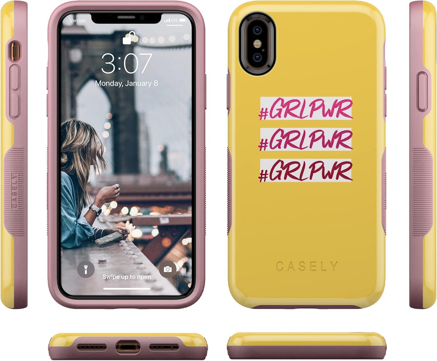 imageCasely iPhone XXS Case  Make Your Mark  Crayola Paint CaseGRLPWR Triple Threat