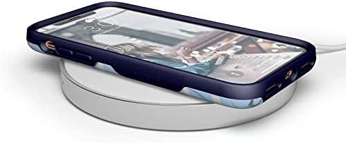 imageCasely iPhone XXS Case  Make Your Mark  Crayola Paint CaseGo with the Flow Light Blue Yoga