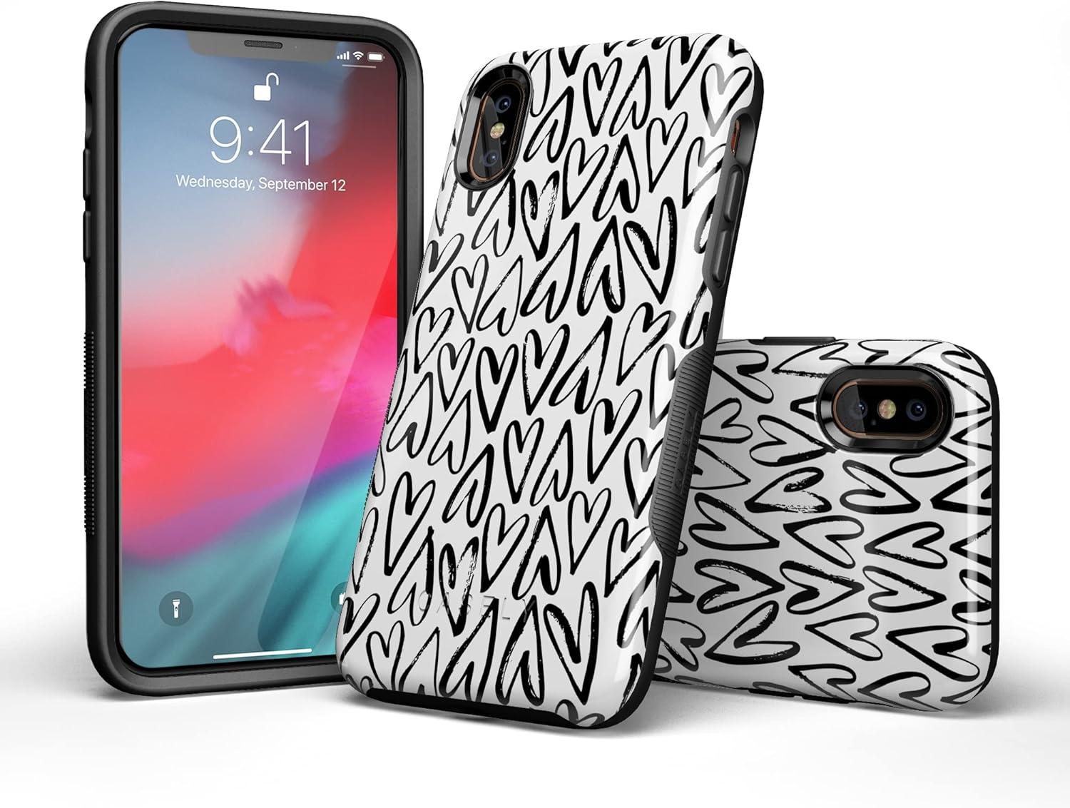 imageCasely iPhone XXS Case  Make Your Mark  Crayola Paint CaseHeart Throb  Endless Hearts