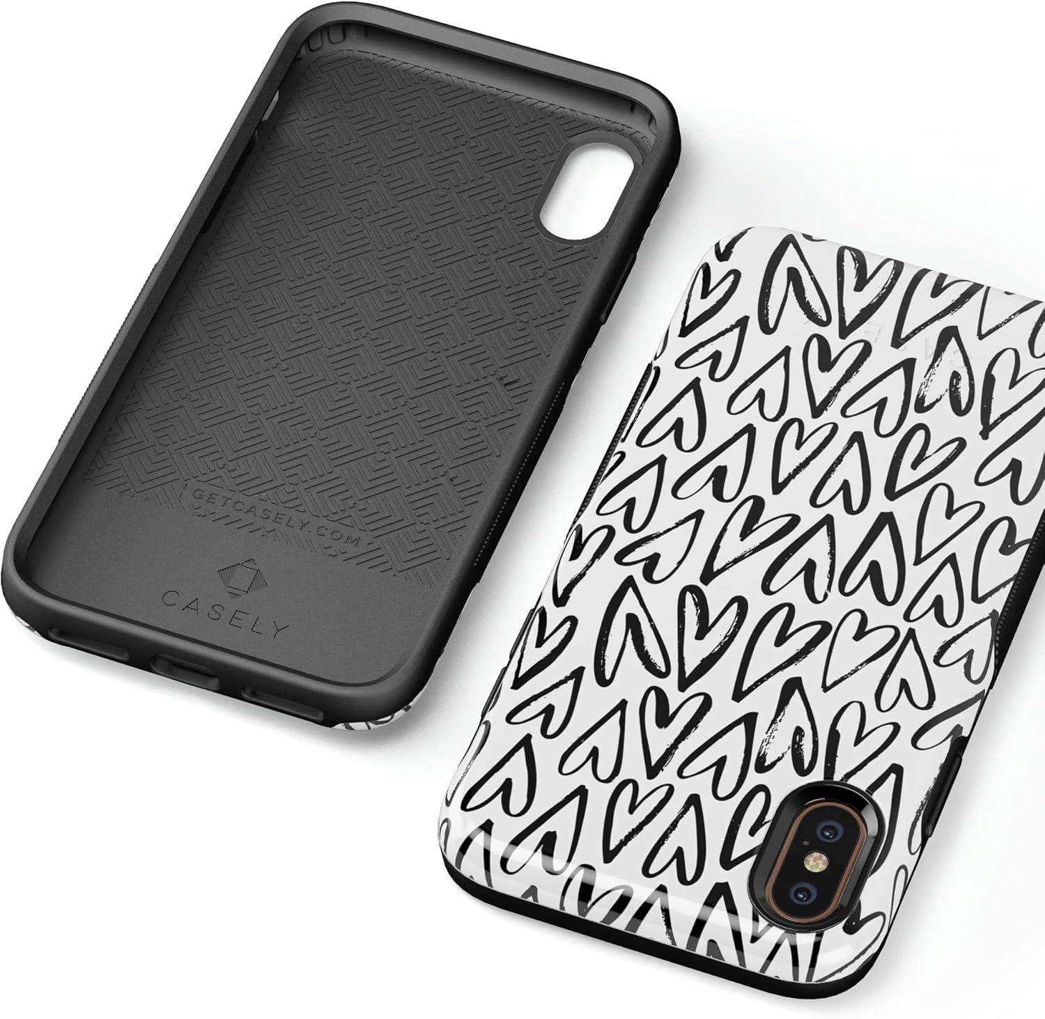 imageCasely iPhone XXS Case  Make Your Mark  Crayola Paint CaseHeart Throb  Endless Hearts