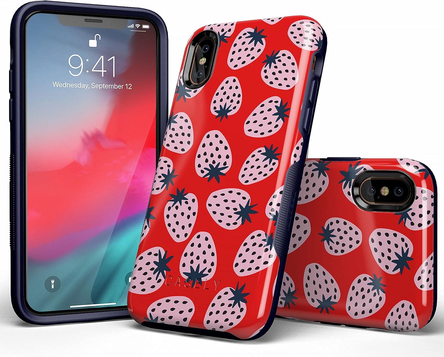 imageCasely iPhone XXS Case  Make Your Mark  Crayola Paint CaseId Pick You  Red Strawberry