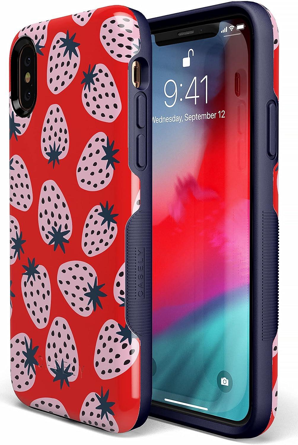 imageCasely iPhone XXS Case  Make Your Mark  Crayola Paint CaseId Pick You  Red Strawberry