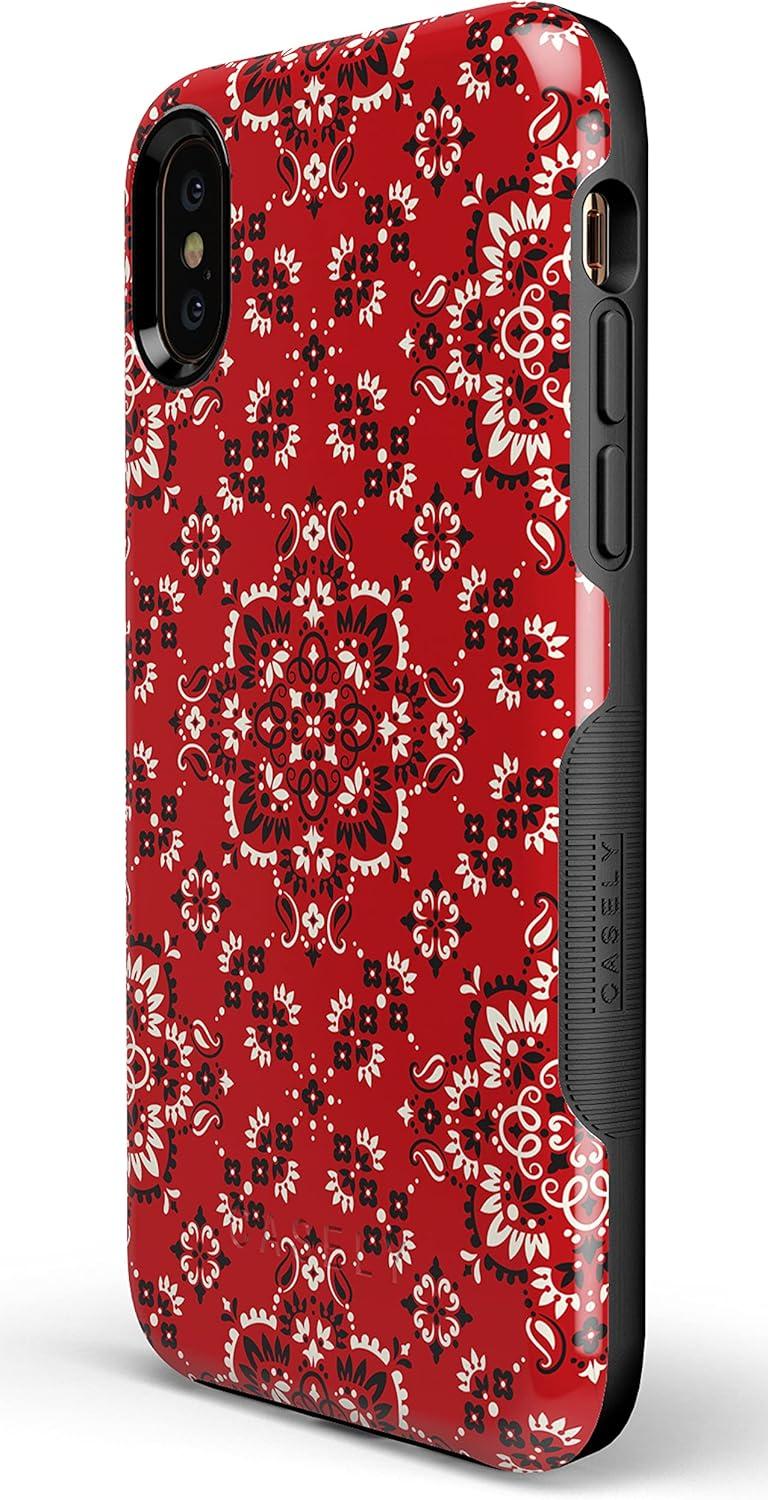 imageCasely iPhone XXS Case  Make Your Mark  Crayola Paint CaseIm with the Band  Red Bandana