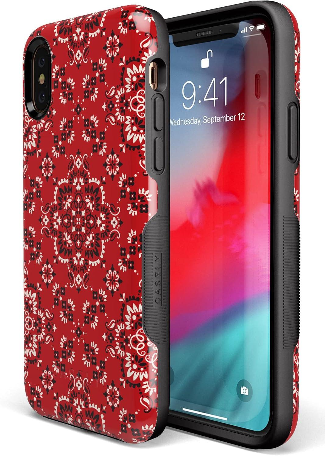 imageCasely iPhone XXS Case  Make Your Mark  Crayola Paint CaseIm with the Band  Red Bandana