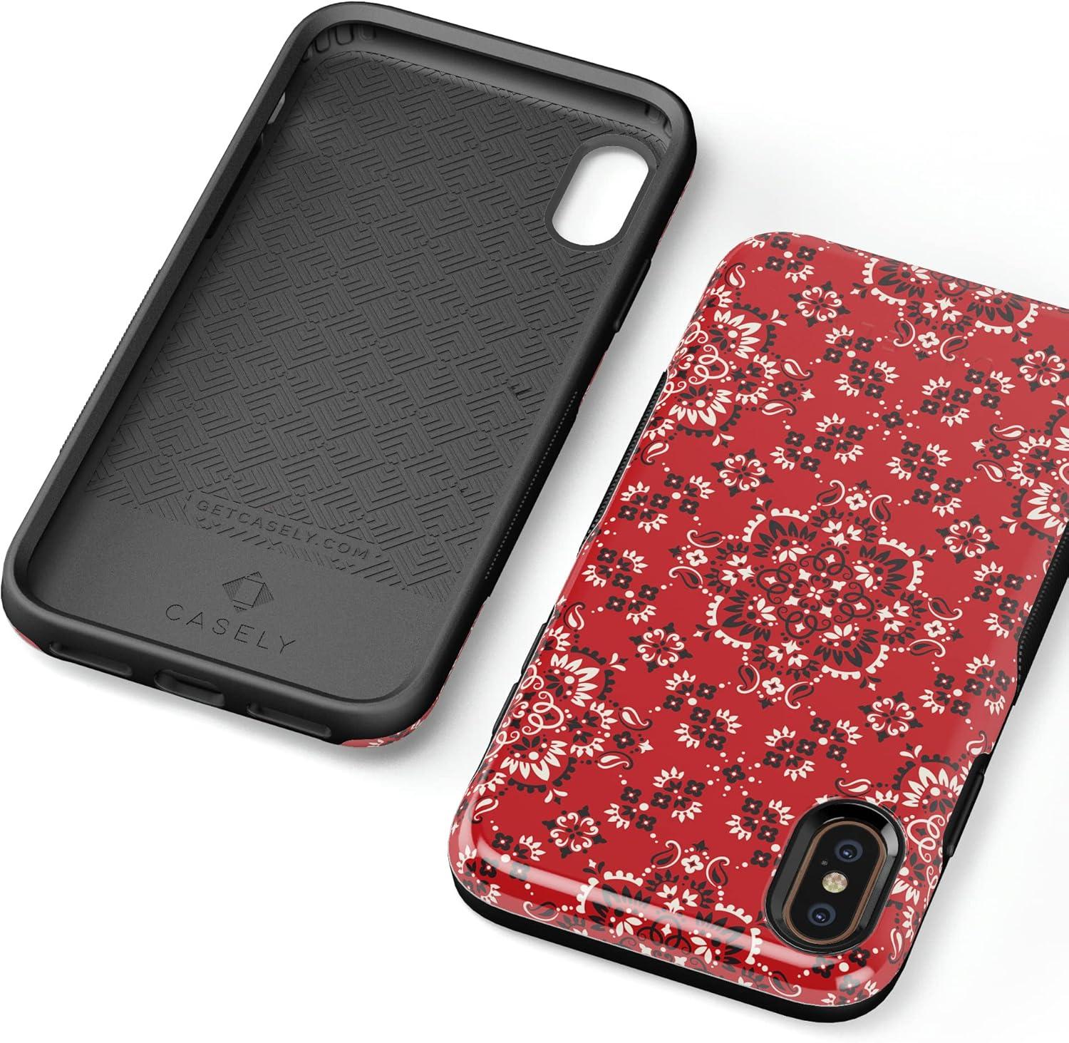 imageCasely iPhone XXS Case  Make Your Mark  Crayola Paint CaseIm with the Band  Red Bandana