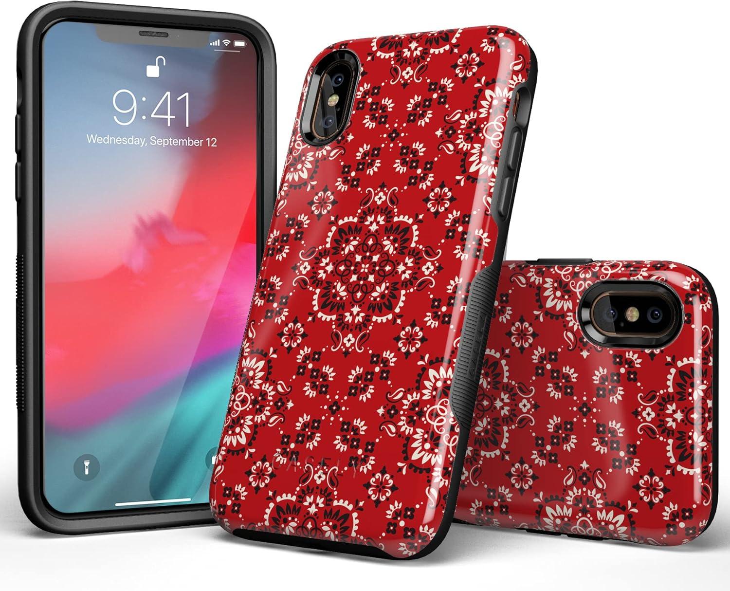 imageCasely iPhone XXS Case  Make Your Mark  Crayola Paint CaseIm with the Band  Red Bandana