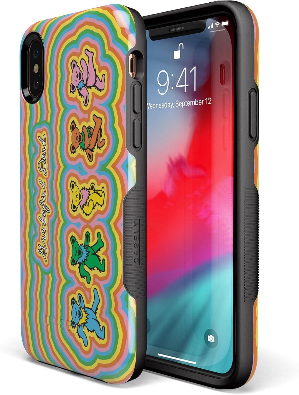 imageCasely iPhone XXS Case  Make Your Mark  Crayola Paint CaseIn the Groove  Grateful Dead Dancing Bears