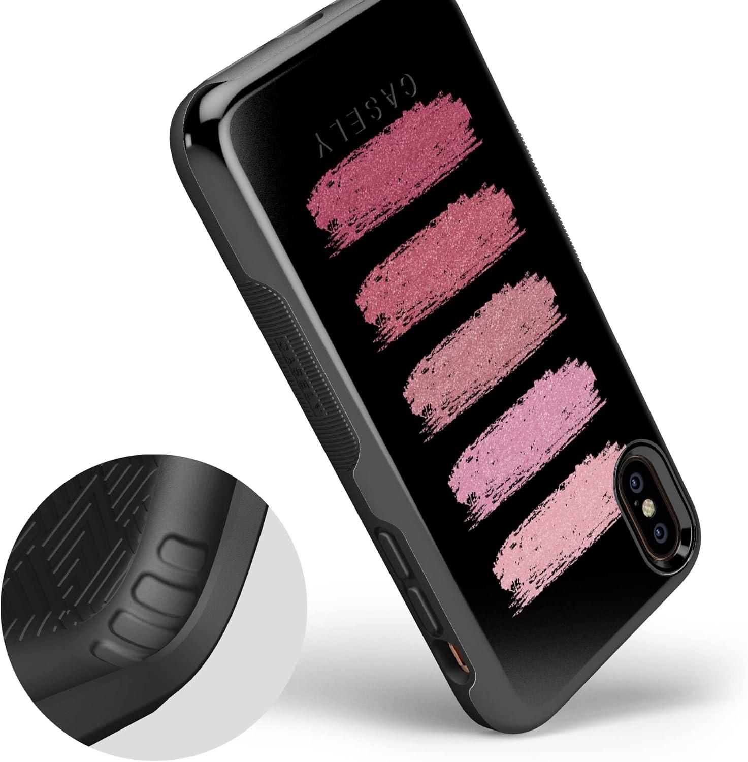 imageCasely iPhone XXS Case  Make Your Mark  Crayola Paint CaseInsta Famous Makeup Swatch