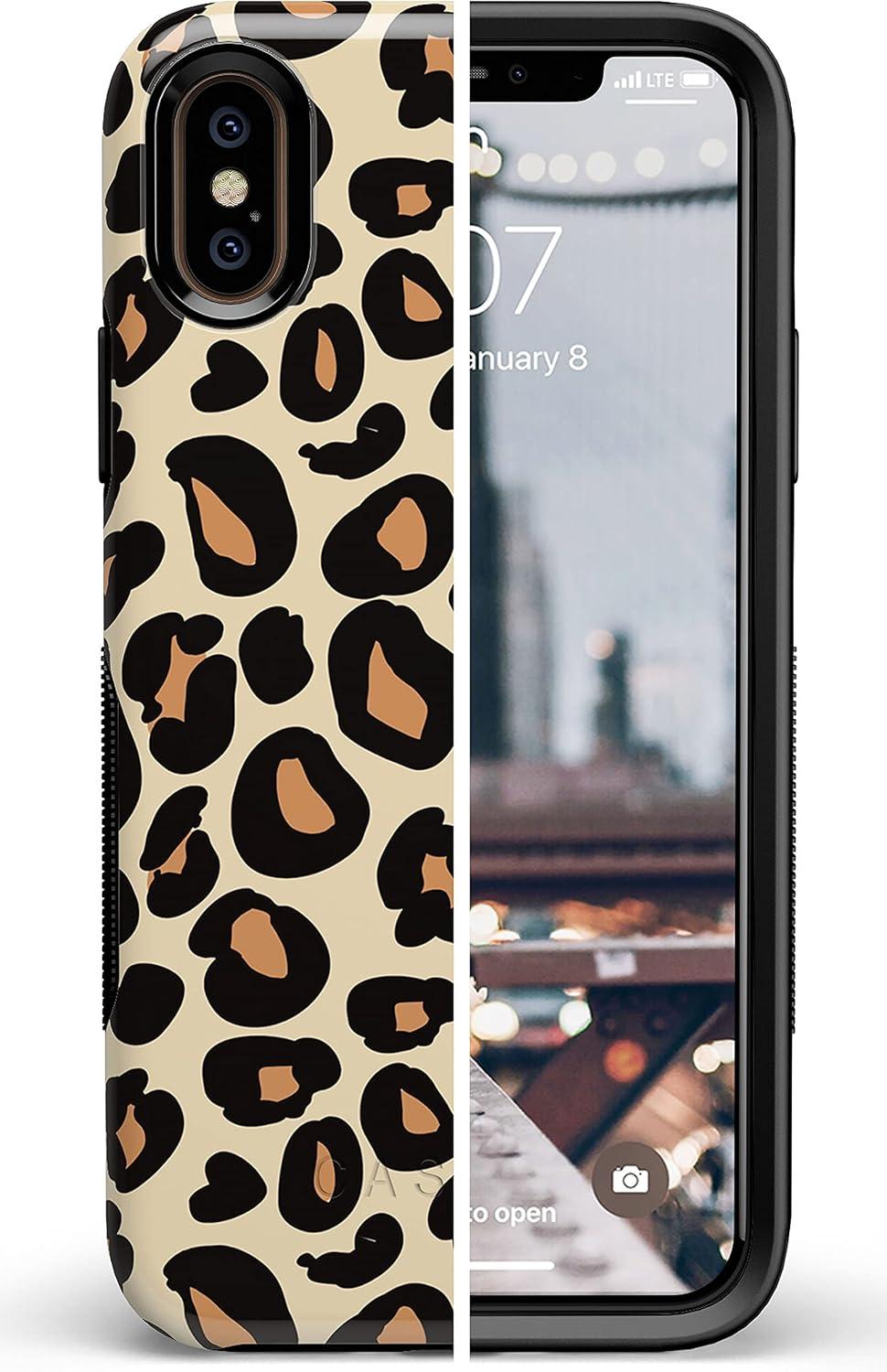 imageCasely iPhone XXS Case  Make Your Mark  Crayola Paint CaseInto the Wild  Leopard