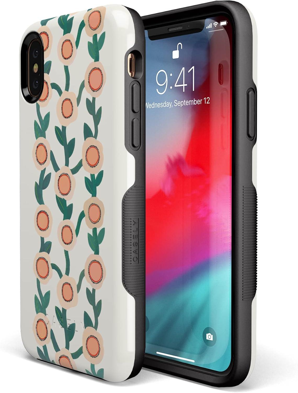 imageCasely iPhone XXS Case  Make Your Mark  Crayola Paint CaseOff the Vine  Floral