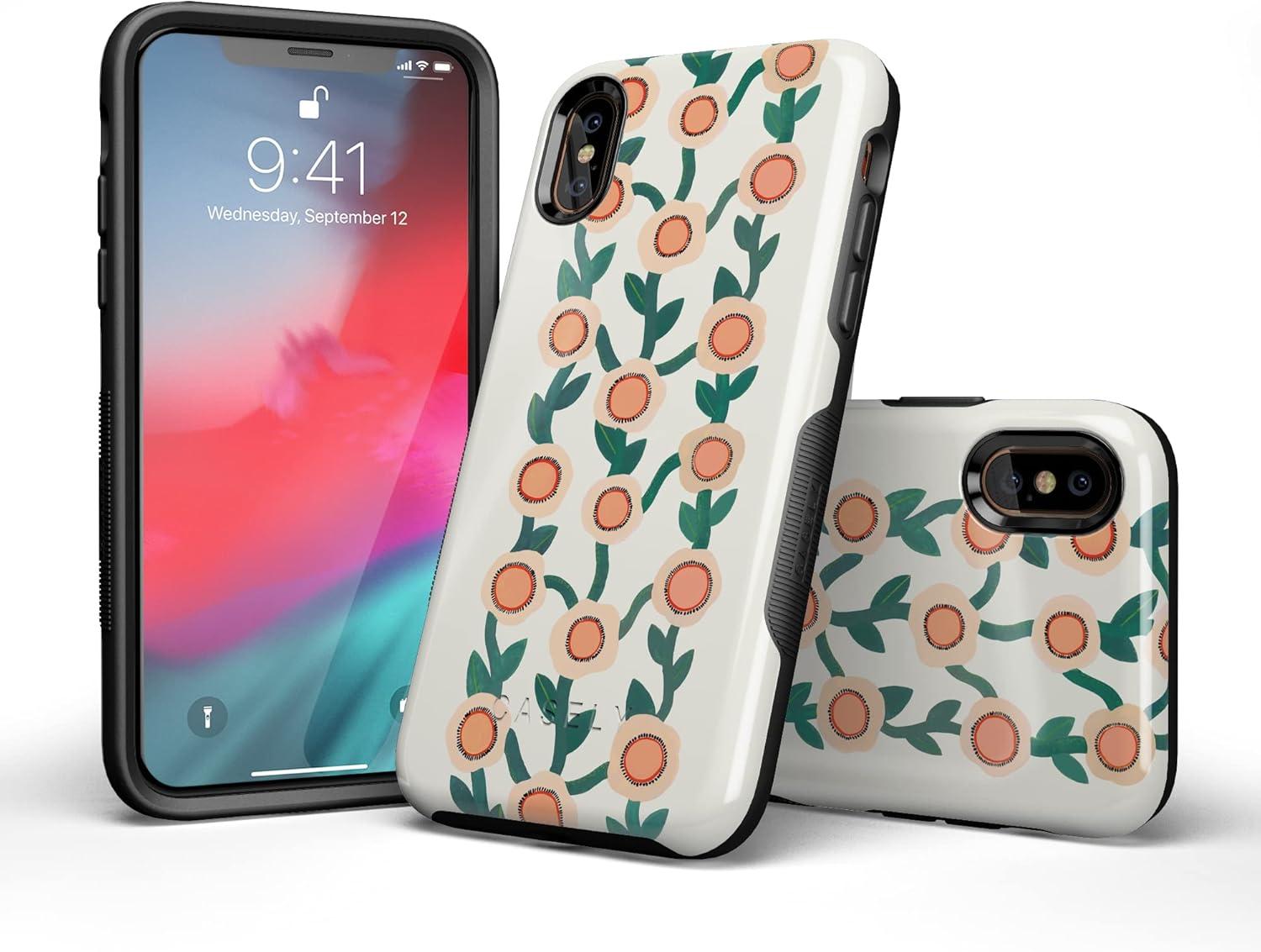 imageCasely iPhone XXS Case  Make Your Mark  Crayola Paint CaseOff the Vine  Floral