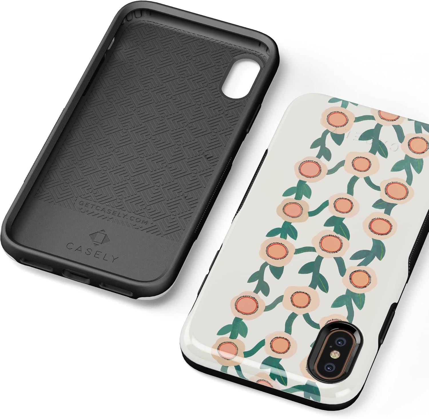 imageCasely iPhone XXS Case  Make Your Mark  Crayola Paint CaseOff the Vine  Floral