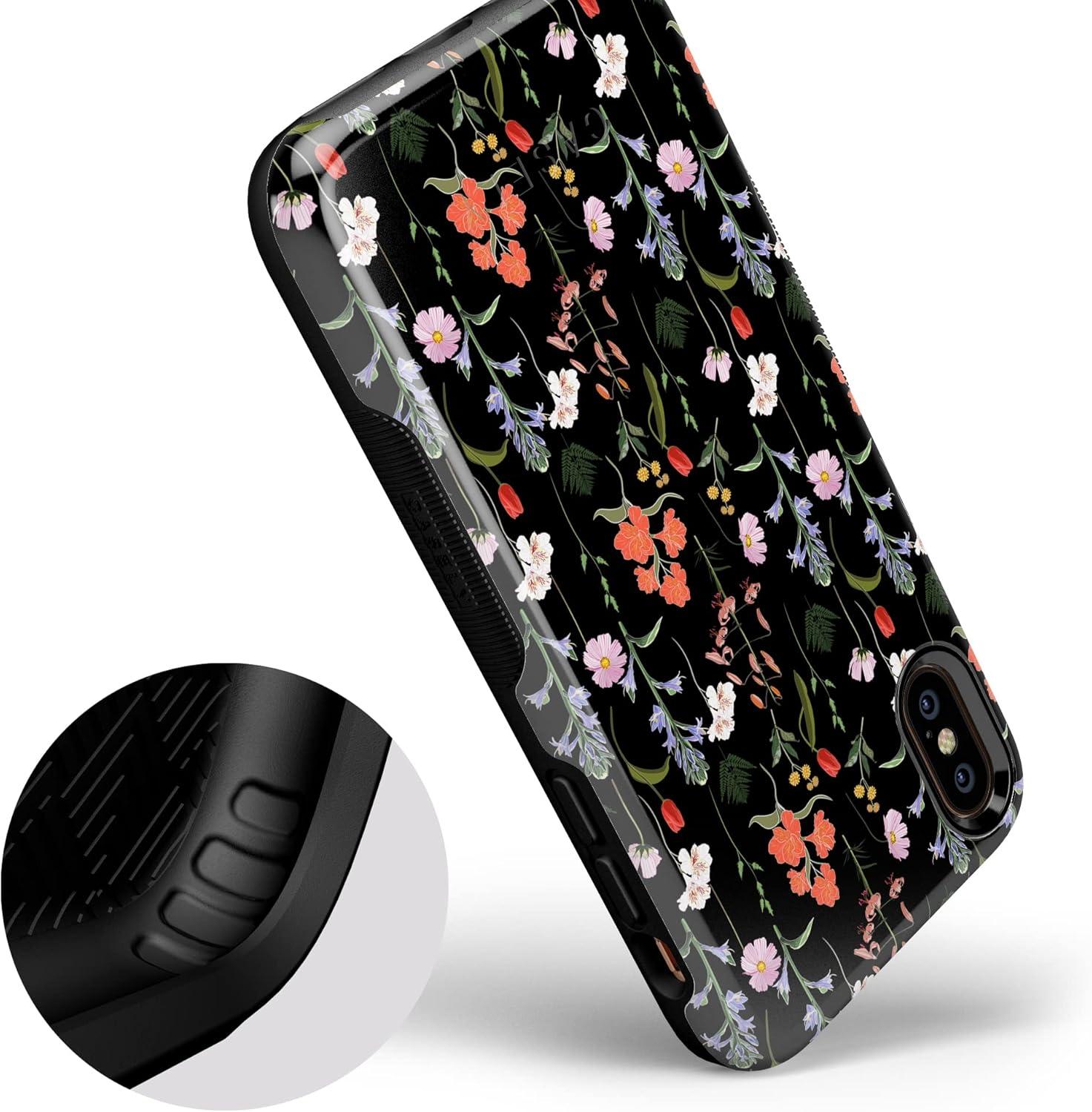 imageCasely iPhone XXS Case  Make Your Mark  Crayola Paint CaseSecret Garden  Mixed Floral